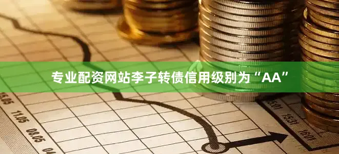 专业配资网站李子转债信用级别为“AA”